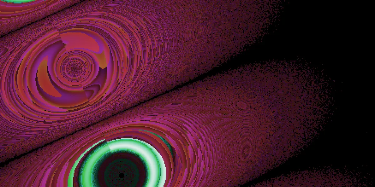 A piece of fractal art produced by FractalPane.