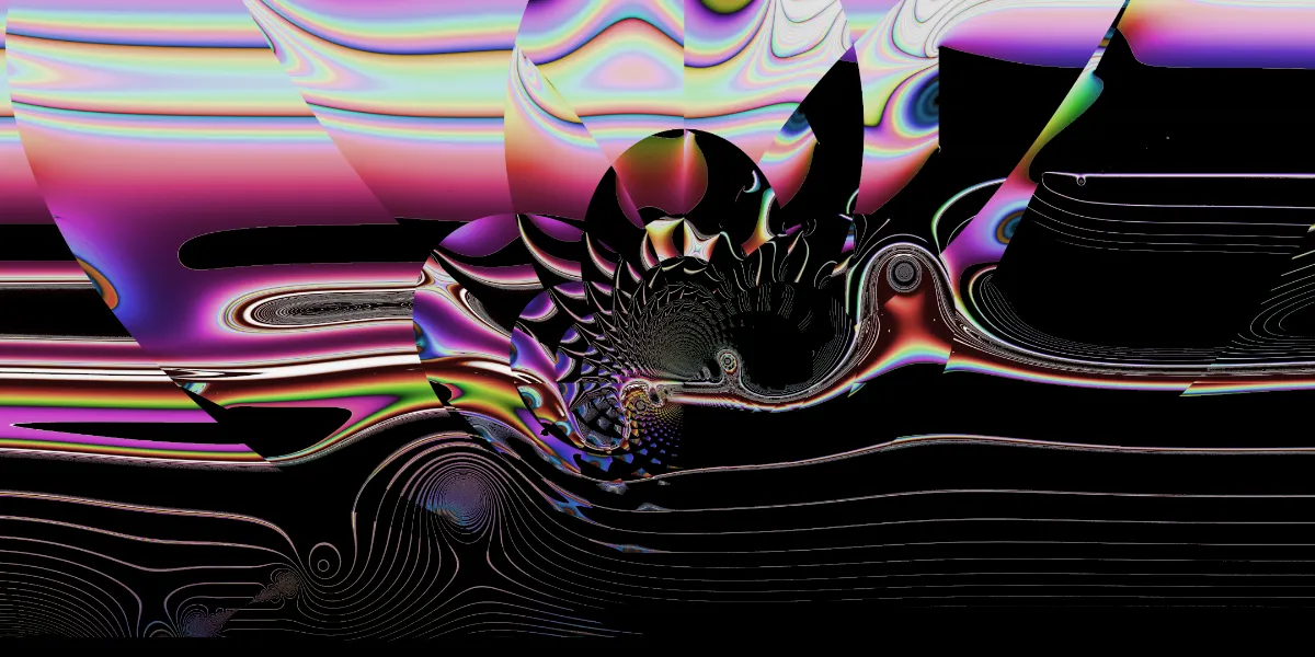 A piece of fractal art produced by FractalPane.