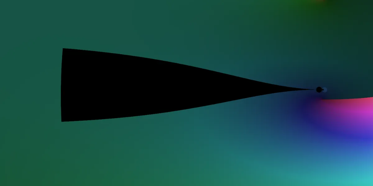 A piece of fractal art produced by FractalPane.