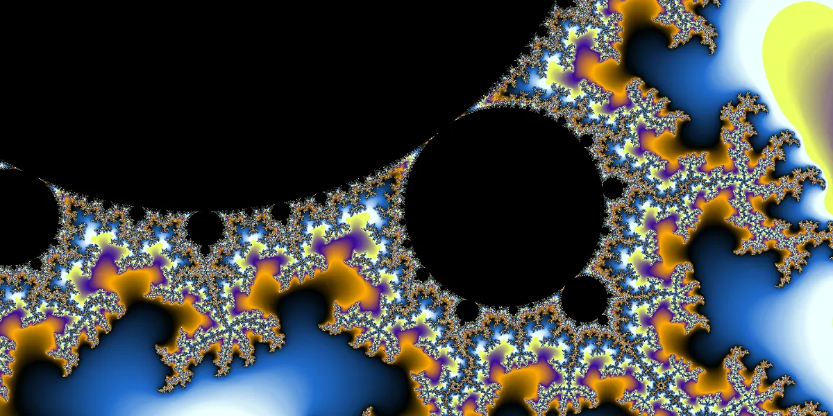 A piece of fractal art produced by FractalPane.