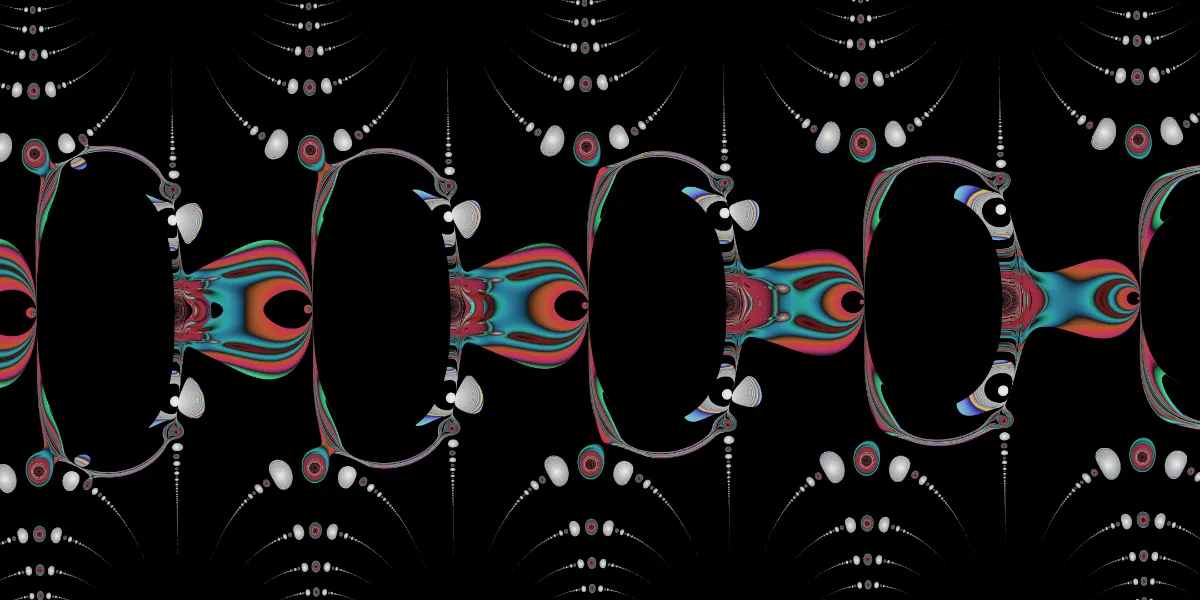 A piece of fractal art produced by FractalPane.