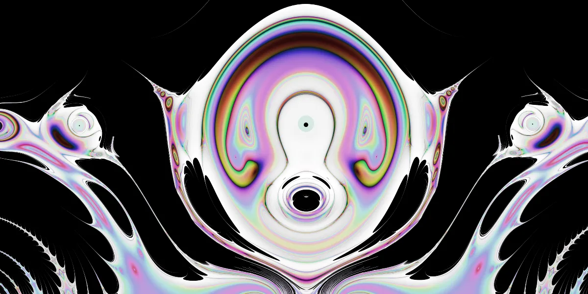 A piece of fractal art produced by FractalPane.