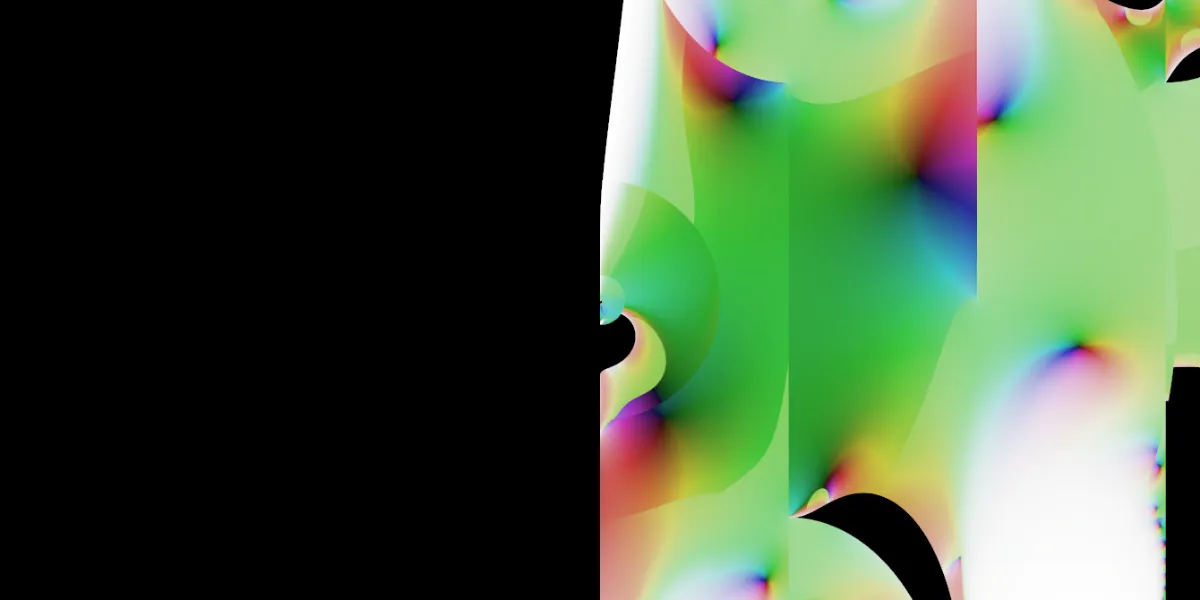 A piece of fractal art produced by FractalPane.