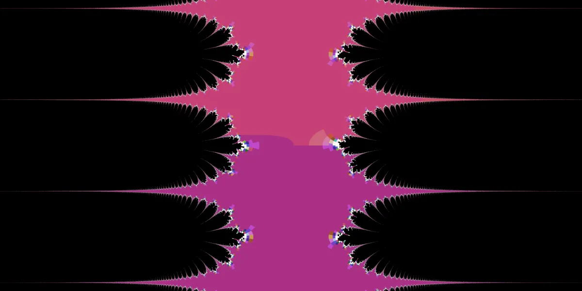 A piece of fractal art produced by FractalPane.