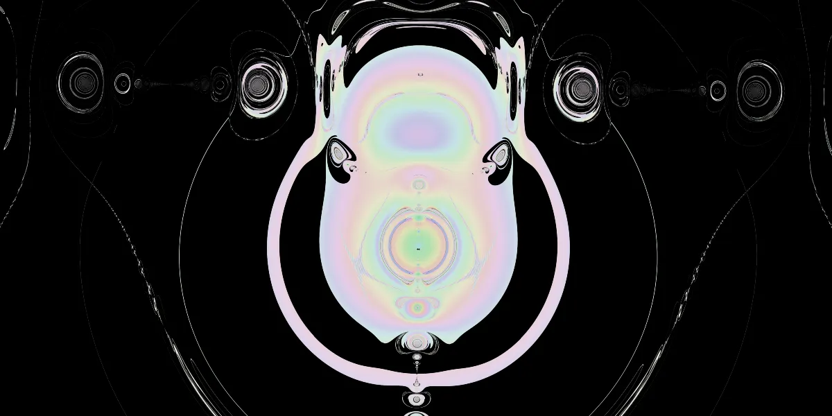 A piece of fractal art produced by FractalPane.