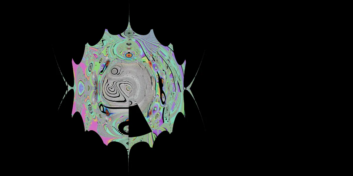 A piece of fractal art produced by FractalPane.