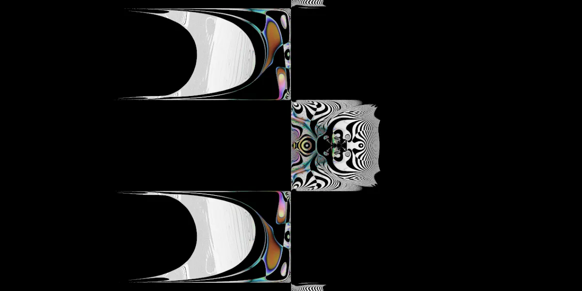 A piece of fractal art produced by FractalPane.