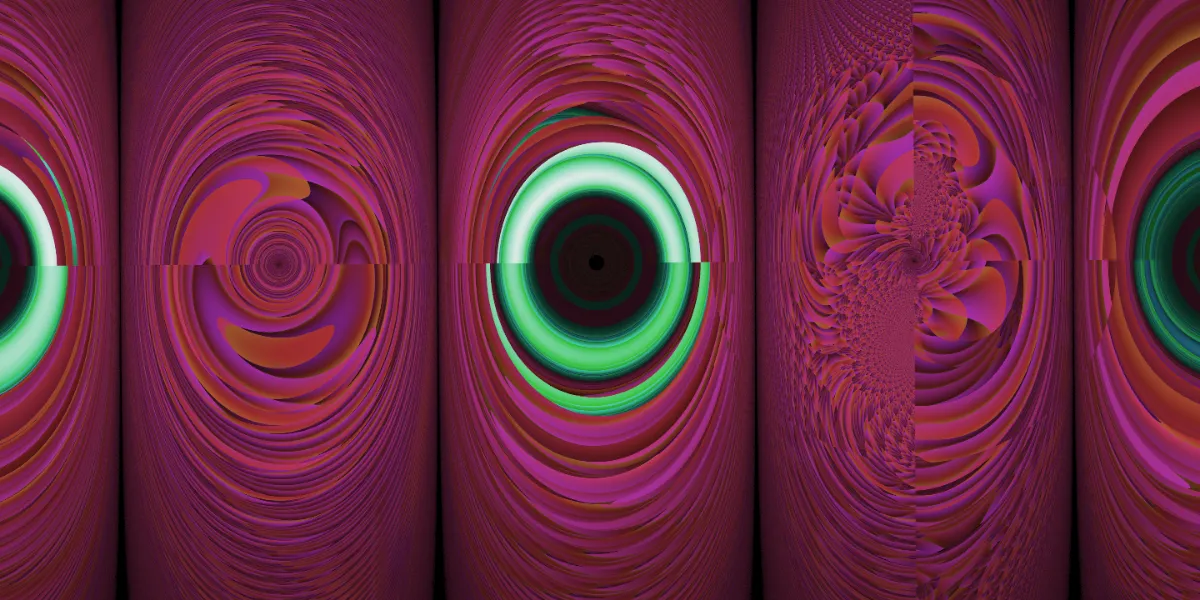 A piece of fractal art produced by FractalPane.