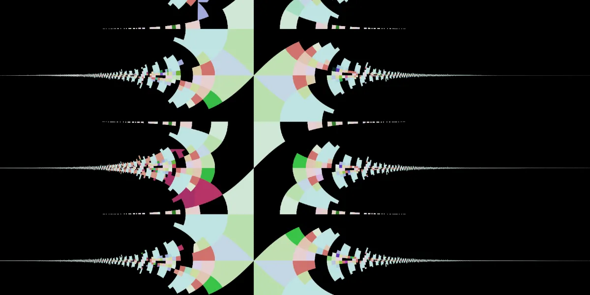 A piece of fractal art produced by FractalPane.