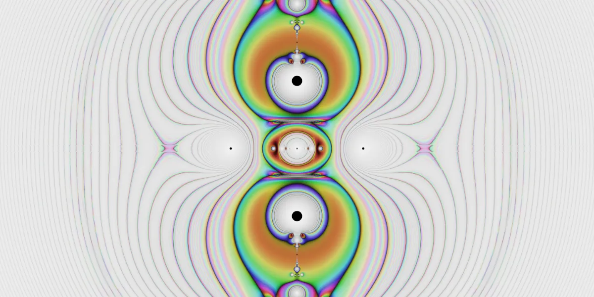 A piece of fractal art produced by FractalPane.