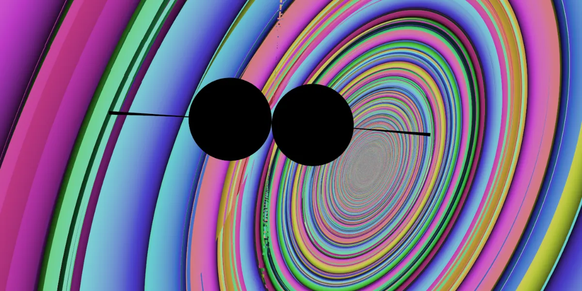 A piece of fractal art produced by FractalPane.