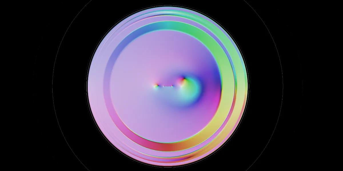 A piece of fractal art produced by FractalPane.