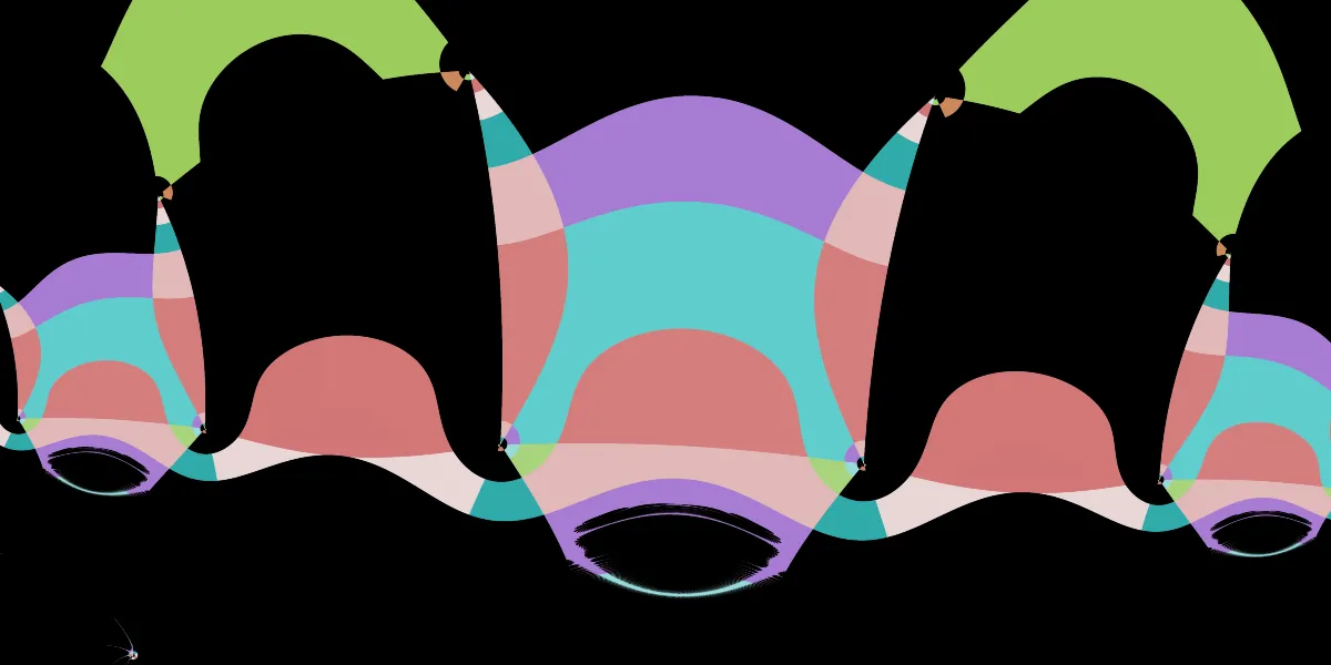 A piece of fractal art produced by FractalPane.