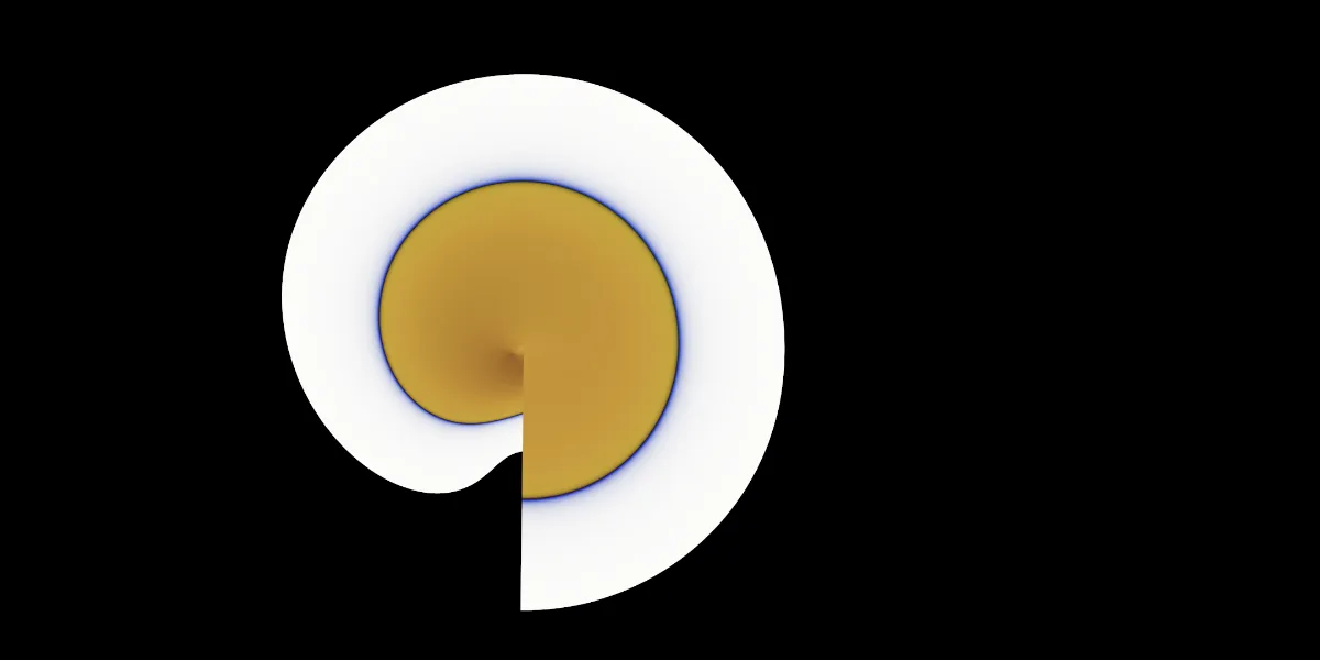 A piece of fractal art produced by FractalPane.