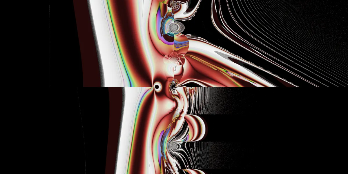 A piece of fractal art produced by FractalPane.