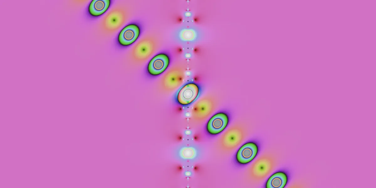 A piece of fractal art produced by FractalPane.