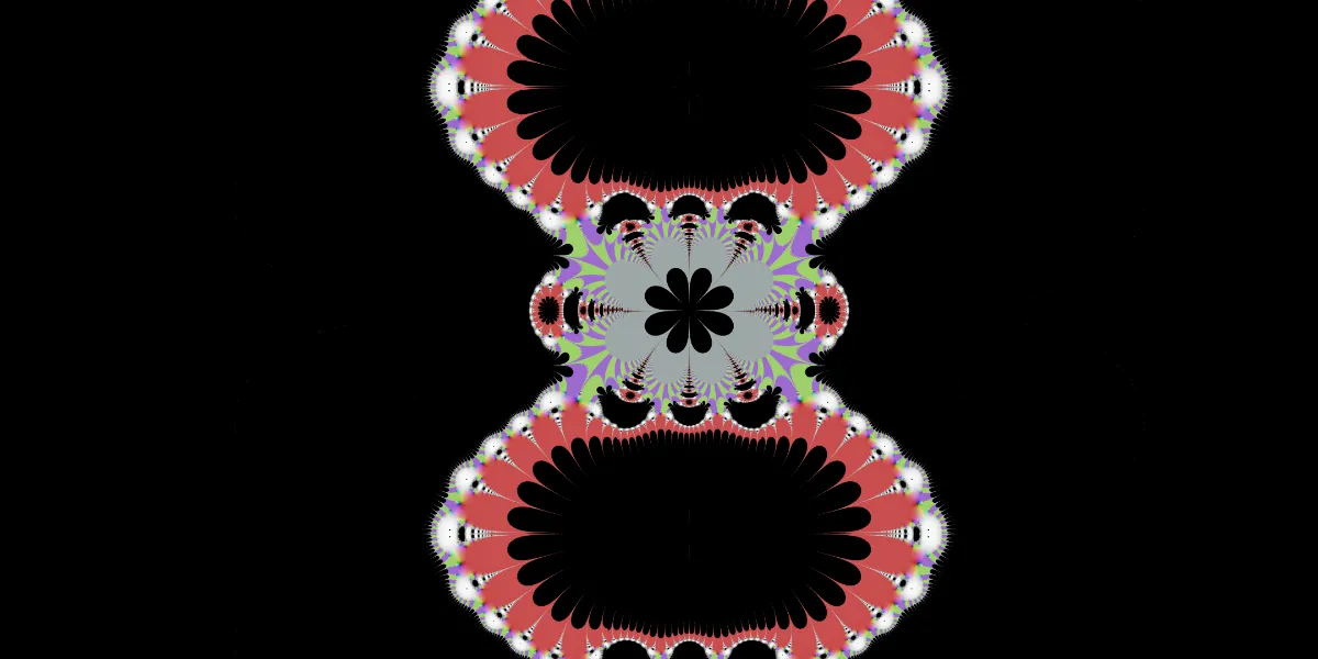 A piece of fractal art produced by FractalPane.