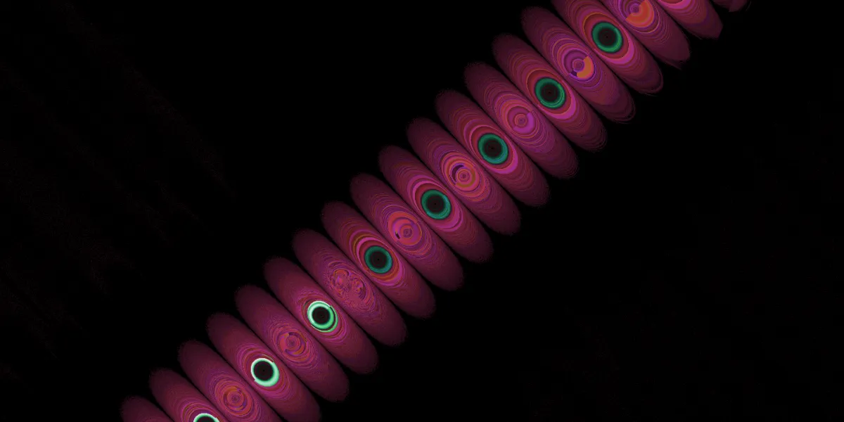 A piece of fractal art produced by FractalPane.