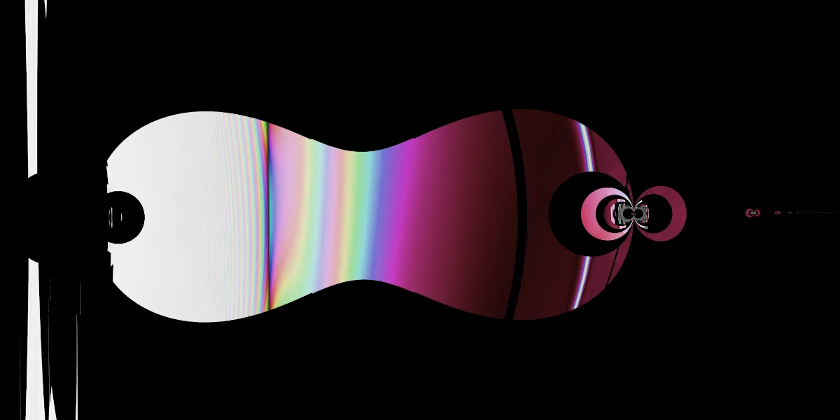 A piece of fractal art produced by FractalPane.