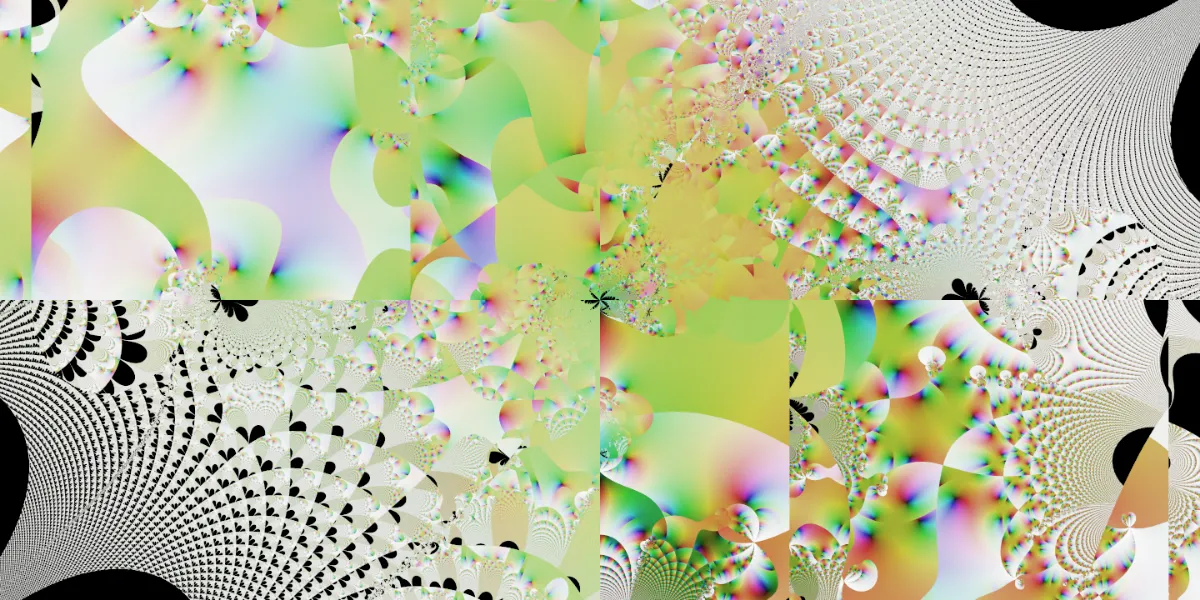 A piece of fractal art produced by FractalPane.