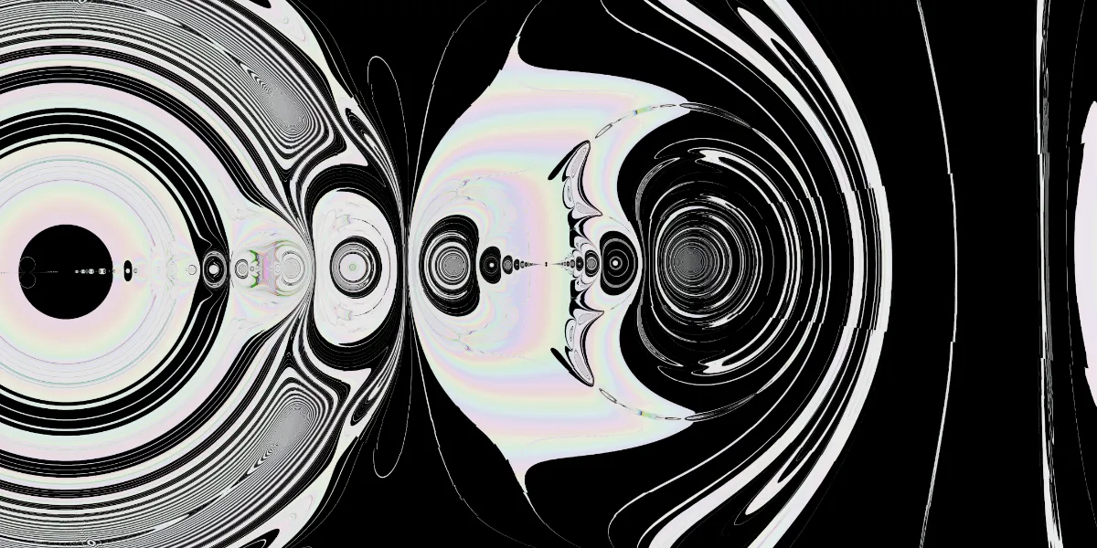 A piece of fractal art produced by FractalPane.