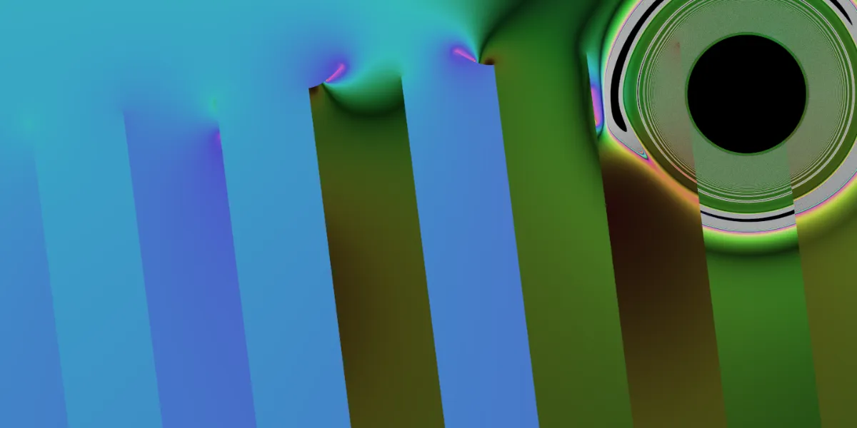 A piece of fractal art produced by FractalPane.