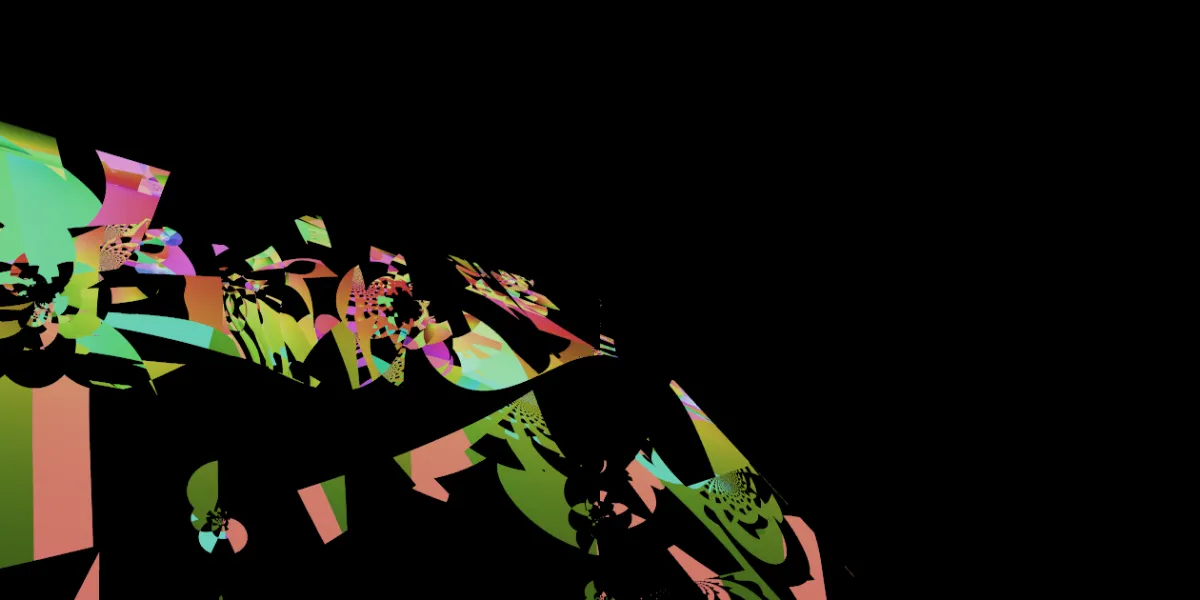 A piece of fractal art produced by FractalPane.