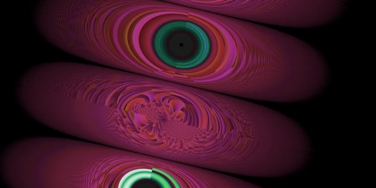 A piece of fractal art produced by FractalPane.