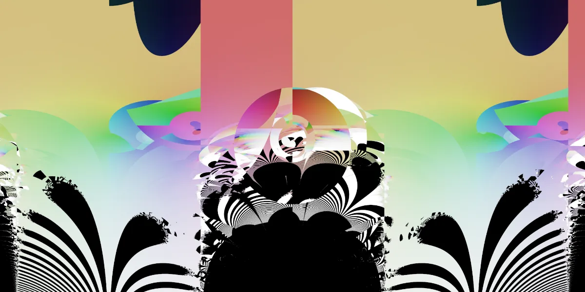 A piece of fractal art produced by FractalPane.