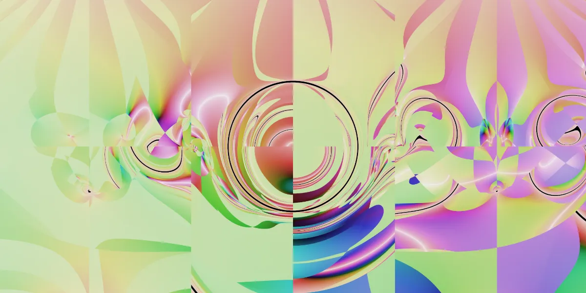 A piece of fractal art produced by FractalPane.