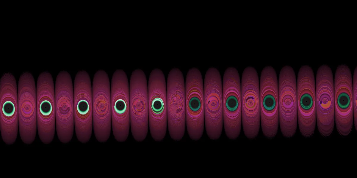 A piece of fractal art produced by FractalPane.