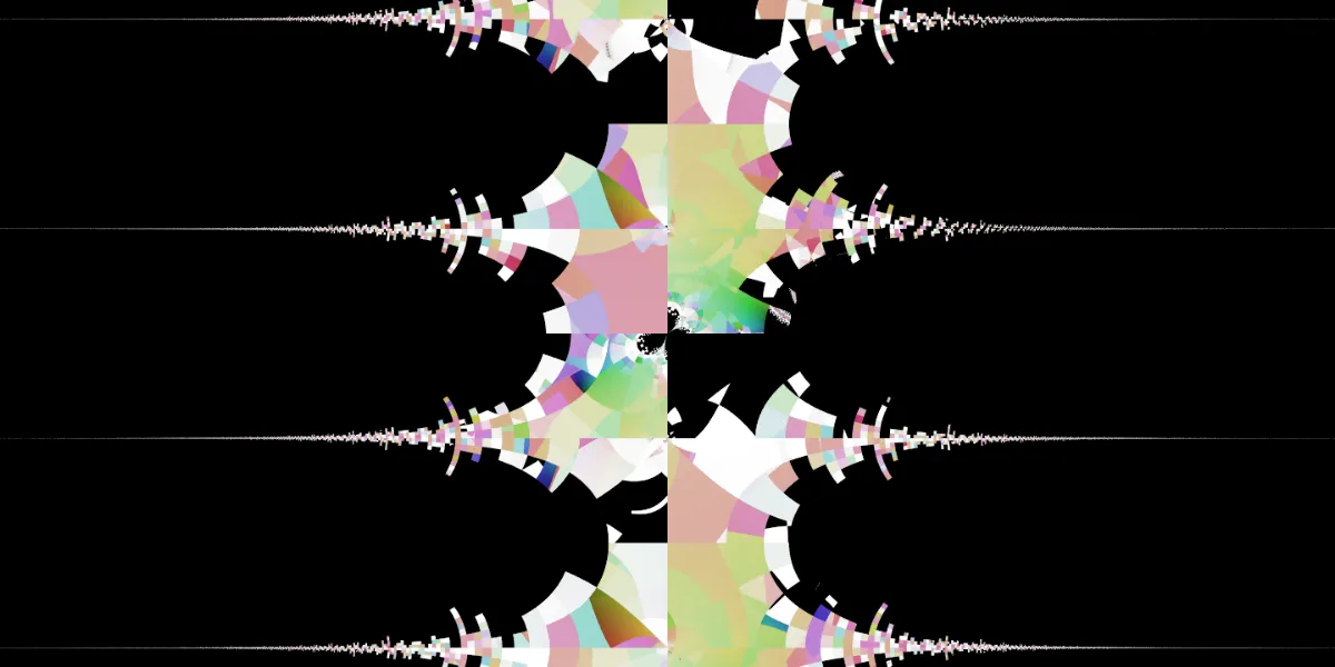 A piece of fractal art produced by FractalPane.