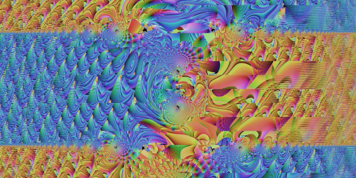 A piece of fractal art produced by FractalPane.