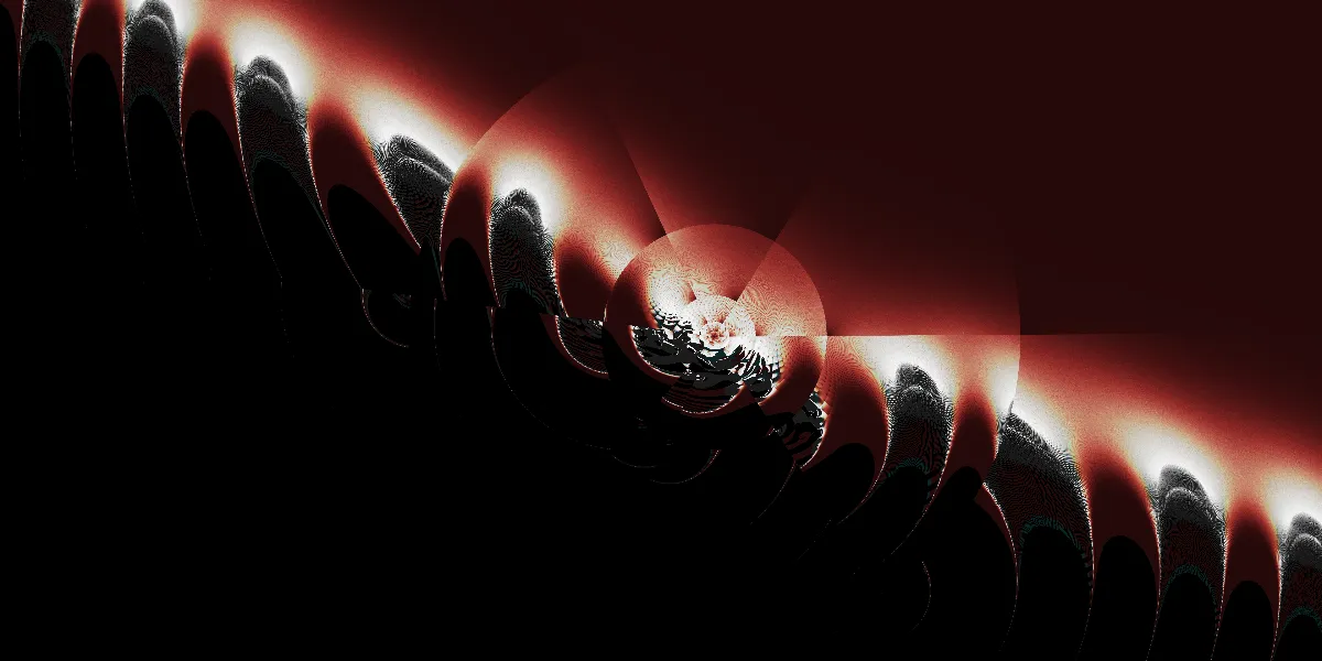 A piece of fractal art produced by FractalPane.