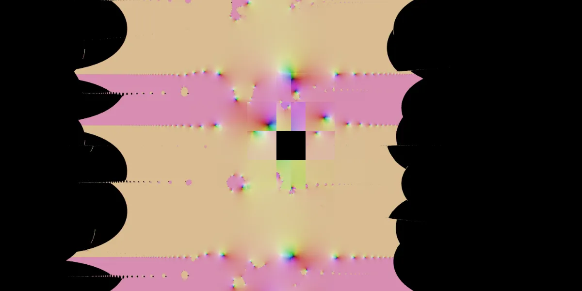 A piece of fractal art produced by FractalPane.