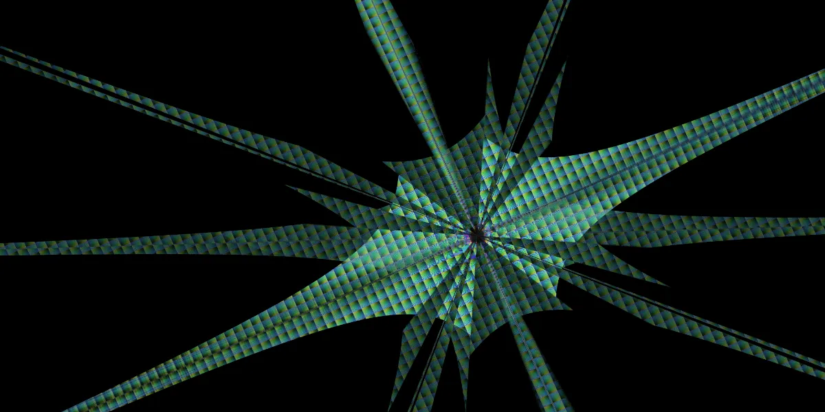 A piece of fractal art produced by FractalPane.