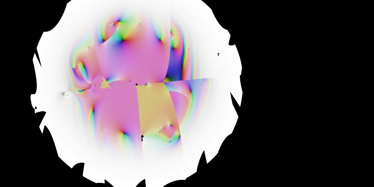 A piece of fractal art produced by FractalPane.