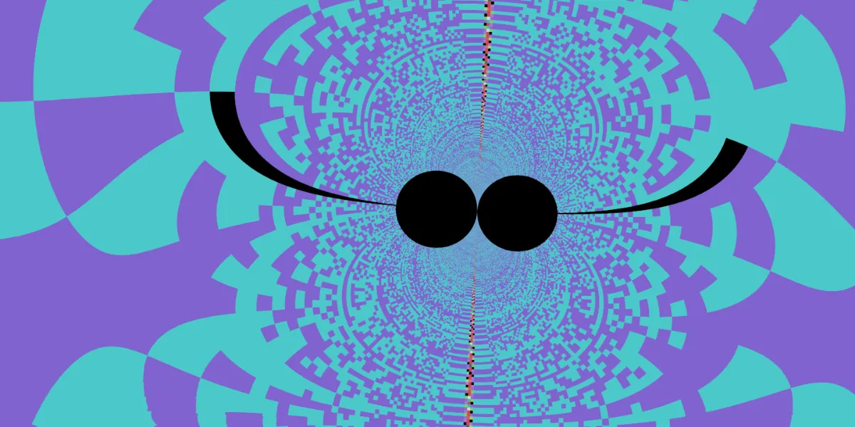 A piece of fractal art produced by FractalPane.