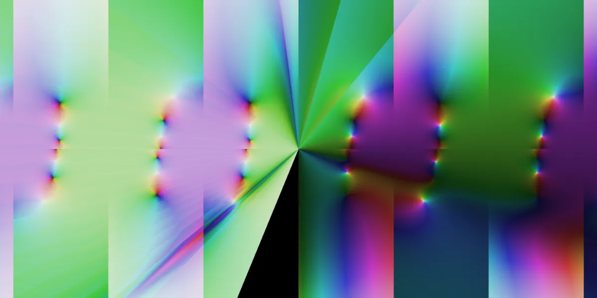 A piece of fractal art produced by FractalPane.