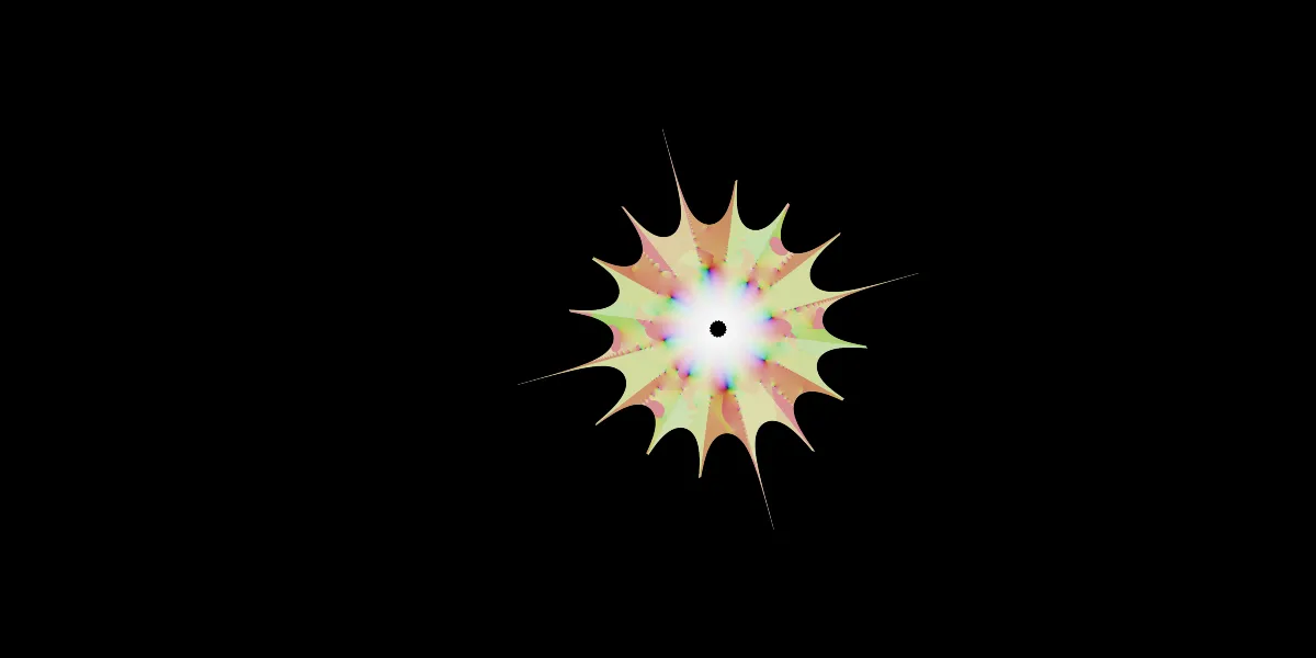 A piece of fractal art produced by FractalPane.