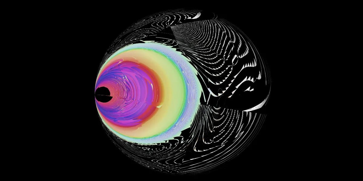 A piece of fractal art produced by FractalPane.
