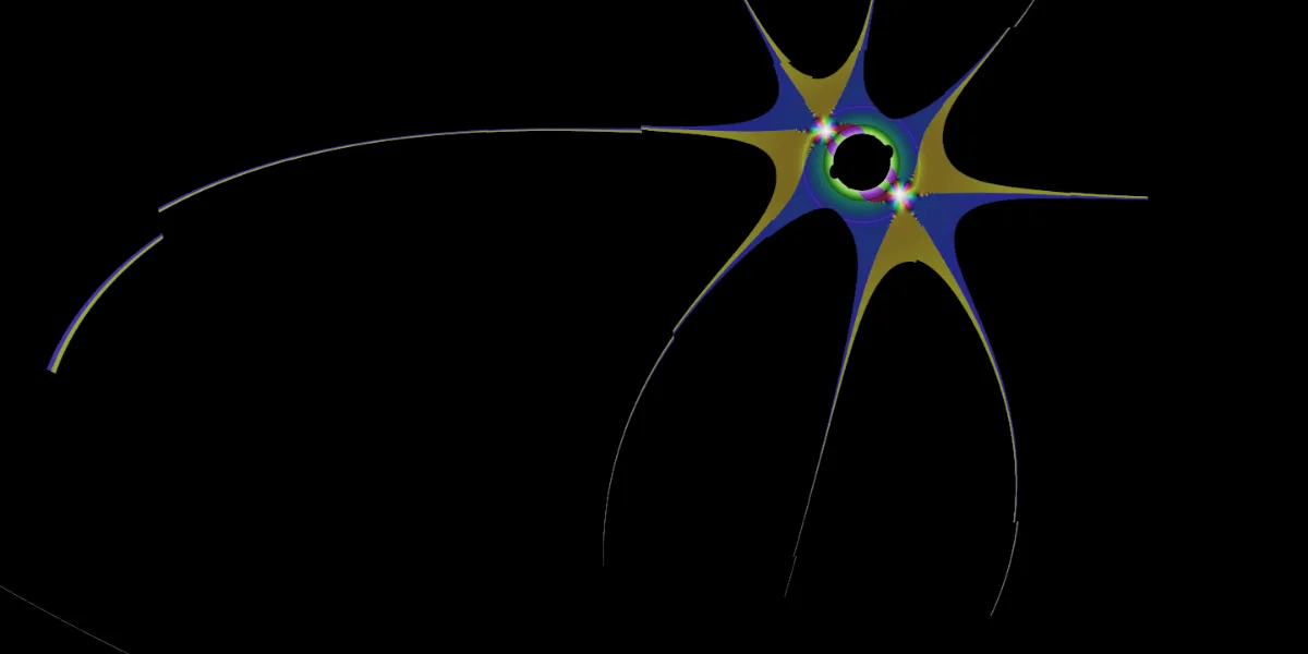 A piece of fractal art produced by FractalPane.