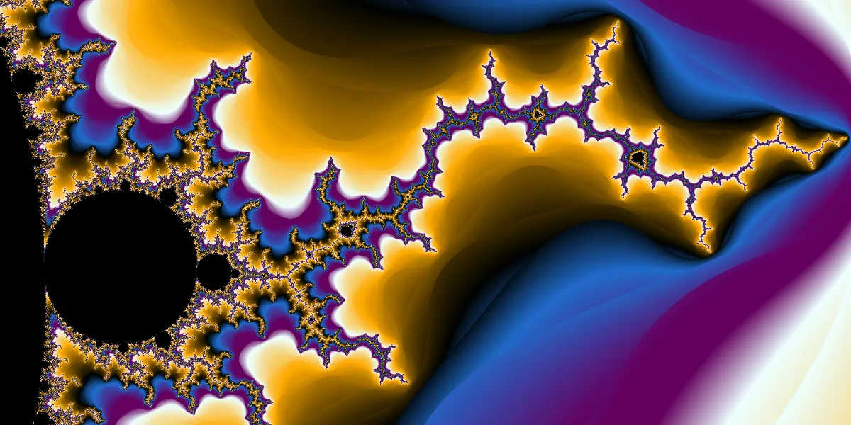 A piece of fractal art produced by FractalPane.