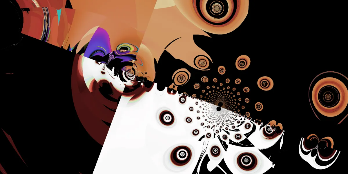 A piece of fractal art produced by FractalPane.