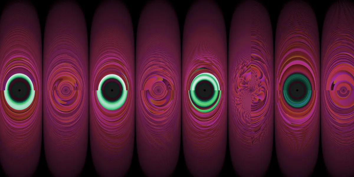 A piece of fractal art produced by FractalPane.