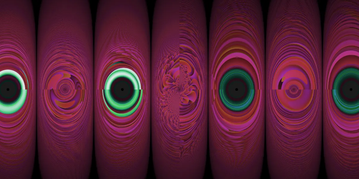 A piece of fractal art produced by FractalPane.
