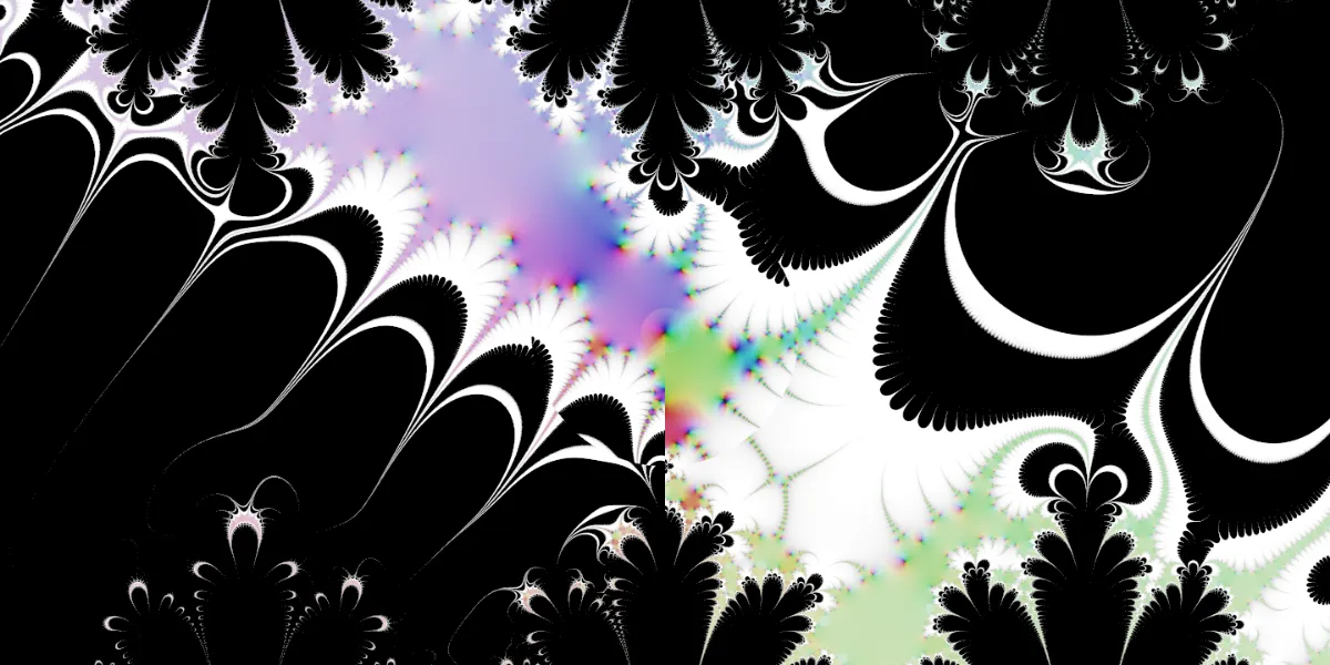 A piece of fractal art produced by FractalPane.