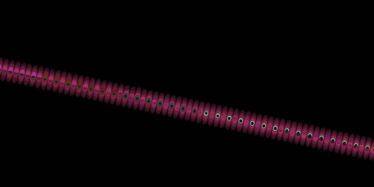 A piece of fractal art produced by FractalPane.