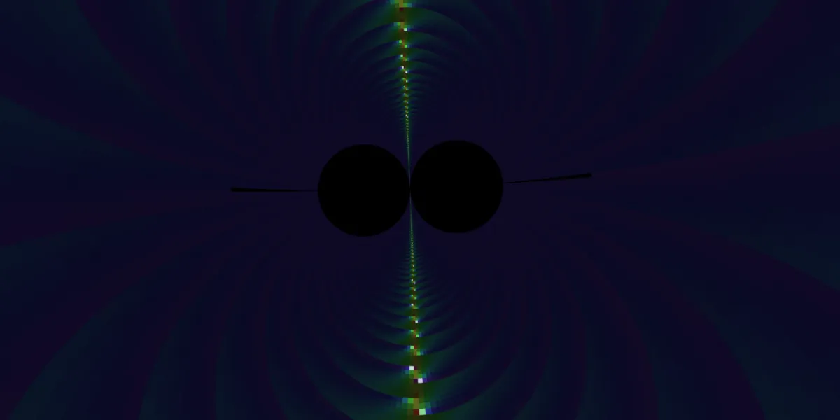 A piece of fractal art produced by FractalPane.