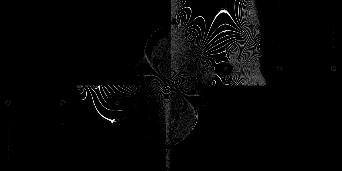 A piece of fractal art produced by FractalPane.